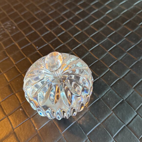 Waterford Crystal Apple Paperweight 3 1/2" x 3" - Picture 3 of 6